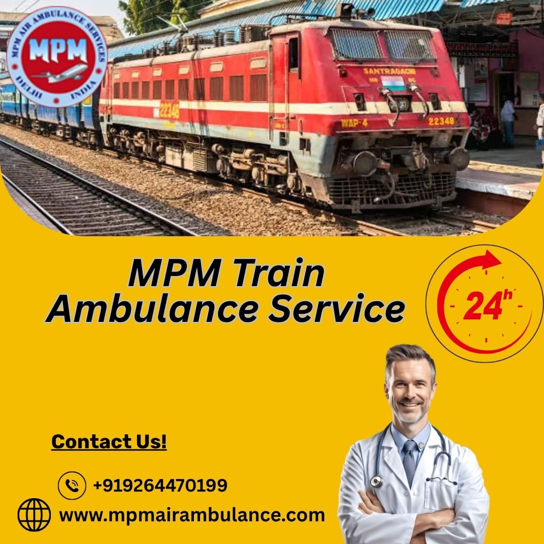 Use MPM Train Ambulance Service in Bhopal