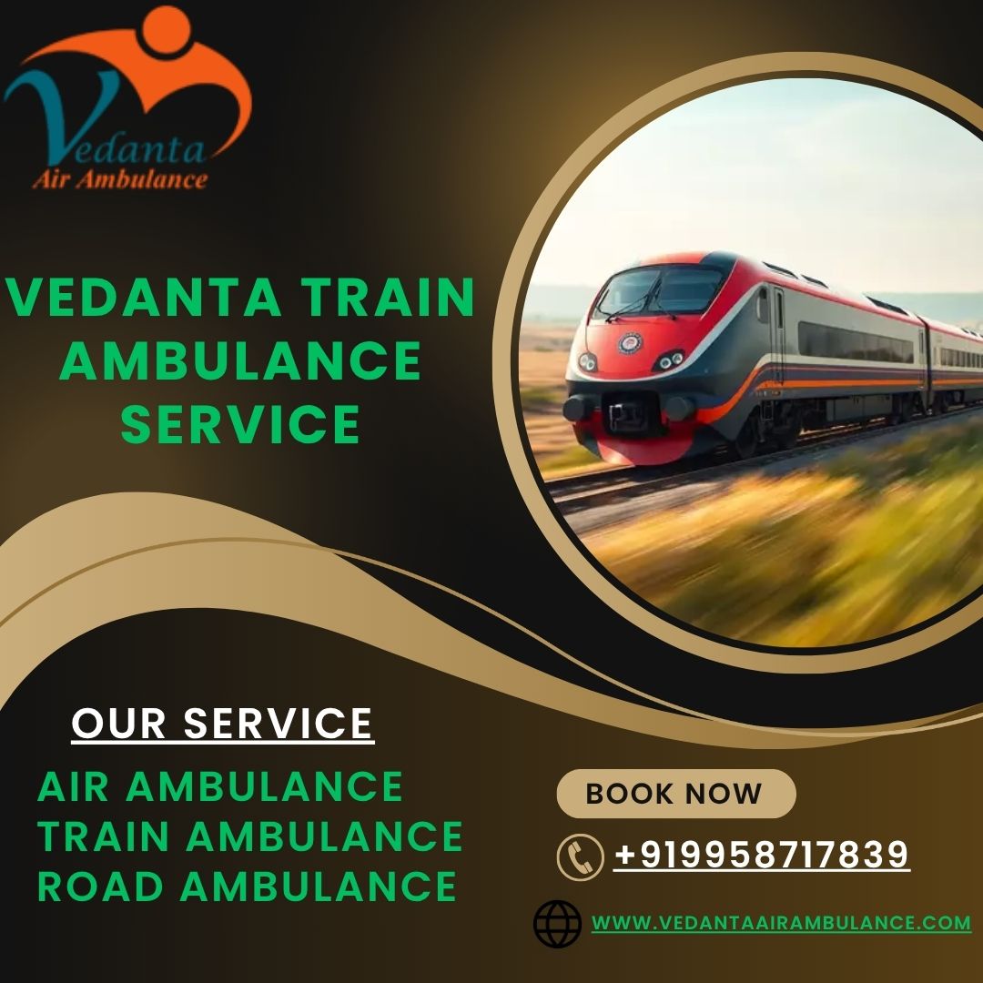 Vedanta Train Ambulance in Pune provides affordable medical transporta