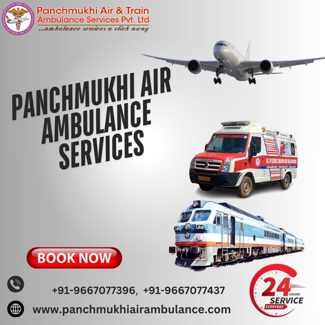 Help an Emergency Patient by Panchmukhi Air Ambulance Patna