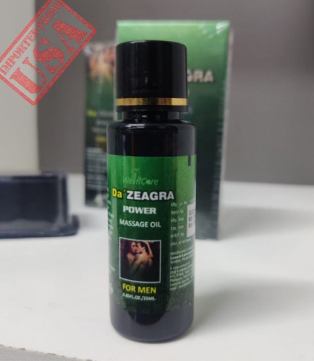 DA ZEAGRA OIL POWER Herbal Massage Oil PACK OF 2 price in Pakistan