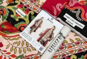 3 Pcs Viscose Printed Suit – Digital Print | Free Delivery