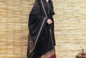 3 Pcs woman’s Unstitched dhanak Embroidered suits