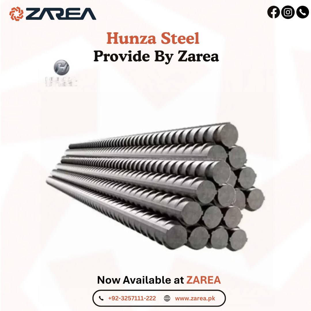 Hunza Steel (Grade 60 Steel Bar) | ZAREA