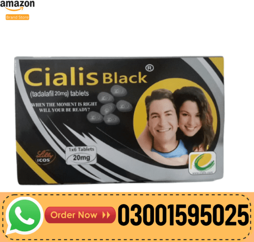 Cialis Black (Tadalafil) 6’s Tablets Price in Hyderabad=03001595025