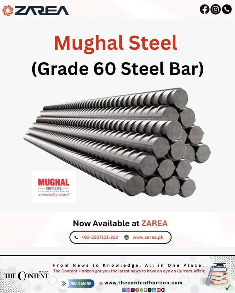Mughal Steel (Grade 60 Steel Bar) | ZAREA |