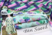 3 Pcs woman’s Unstitched Khaddar Printed Suit