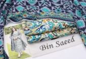 3 Pcs woman’s Unstitched Khaddar Printed Suit