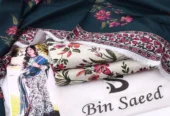 3 Pcs woman’s Unstitched Khaddar Printed Suit