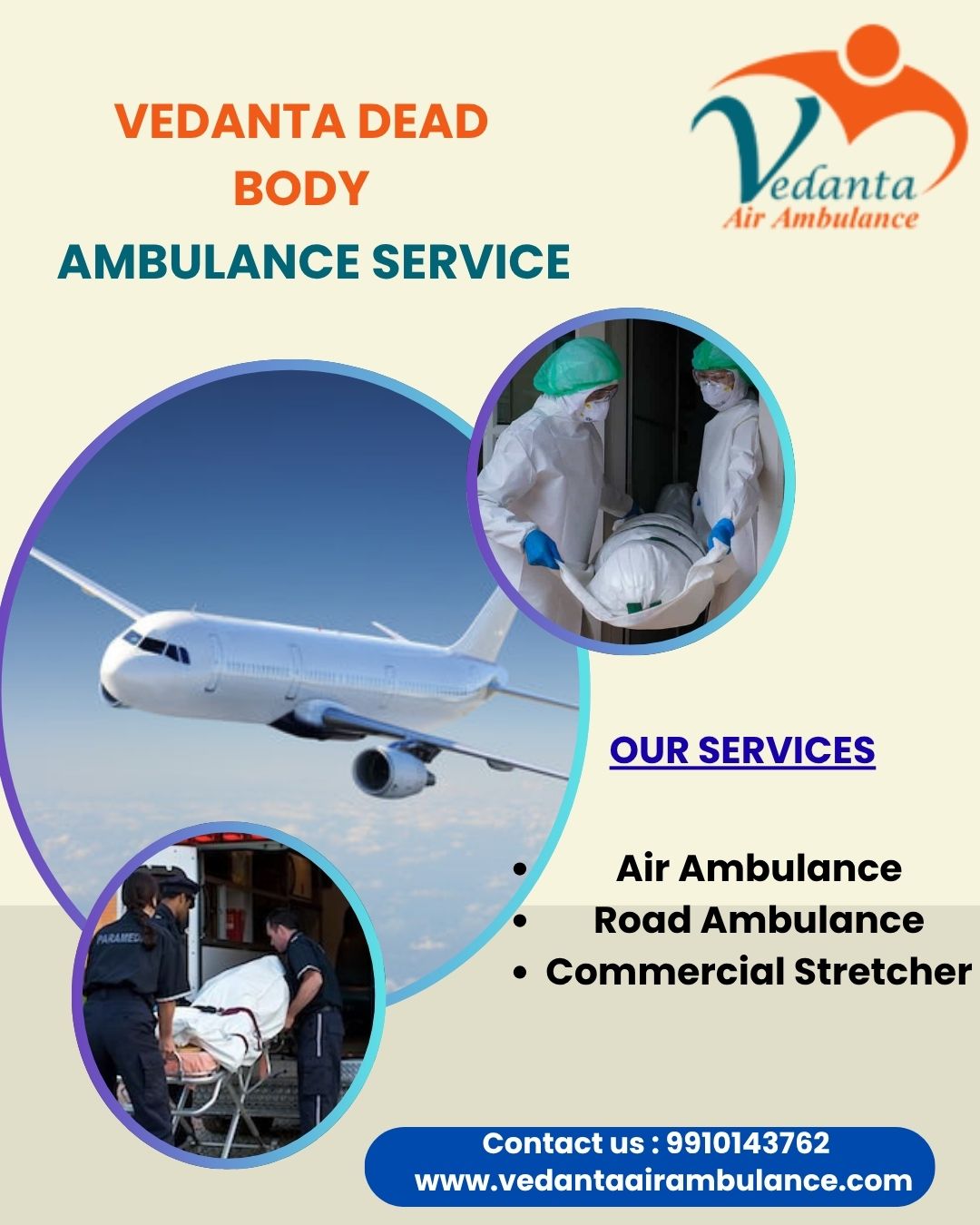 Vedanta Dead Body Transportation in Vellore – Low-Cost Dead Body Trans