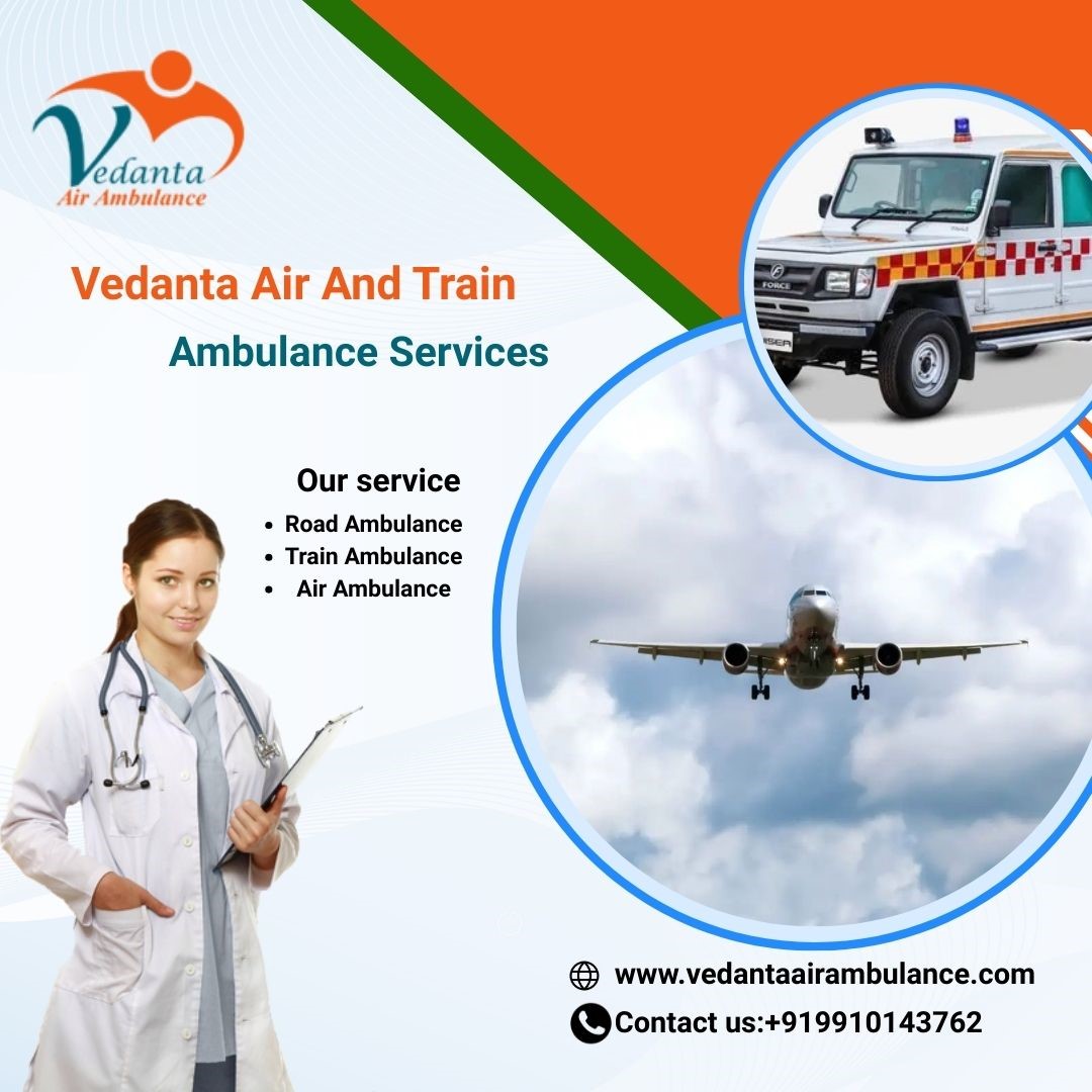 Vedanta Train Ambulance Services provides Clean and Safe transport for