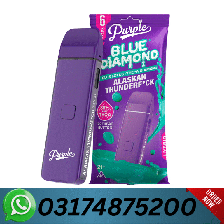 Purple Blue Diamond THCA Disposable 6g Price In Pakistan-03174875200