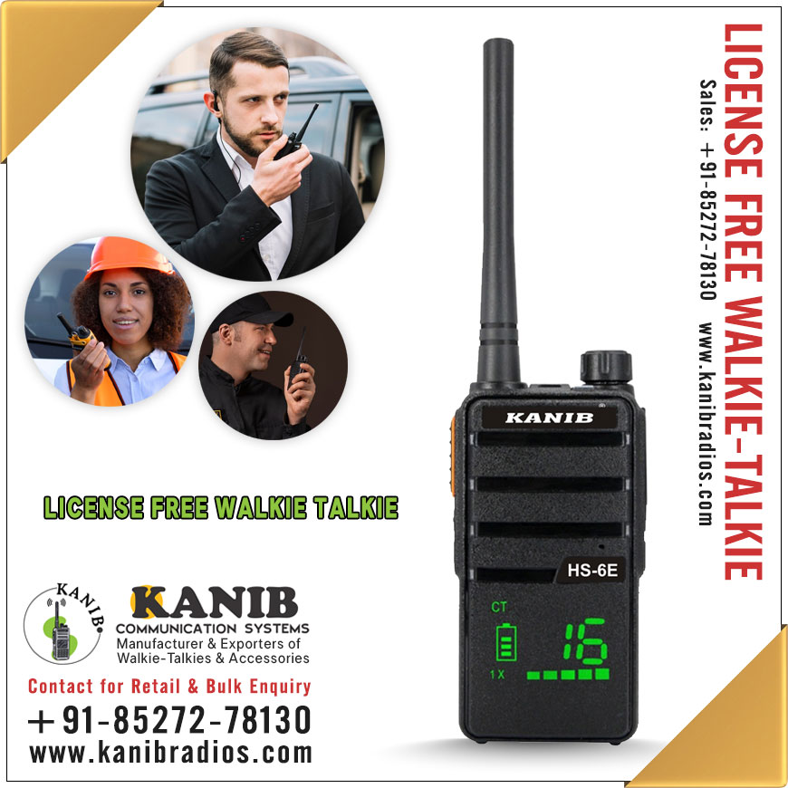License Free Walkie Talkie & Accessories suppliers dealers sellers in