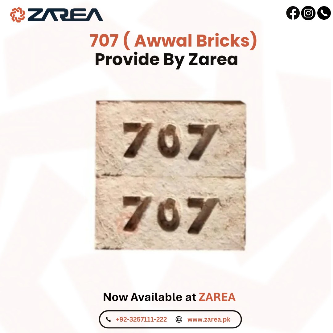 707 Bricks Available at Zarea Ltd