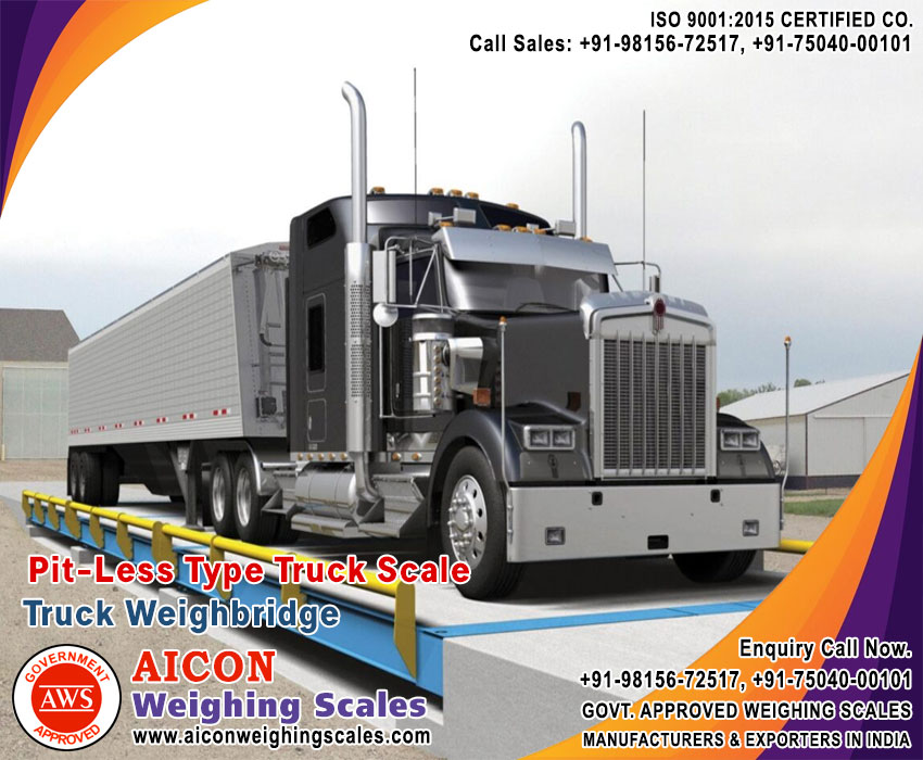 Truck Weighing Scales, Truck Weighbridge, DharamKanta, Industrial Weig