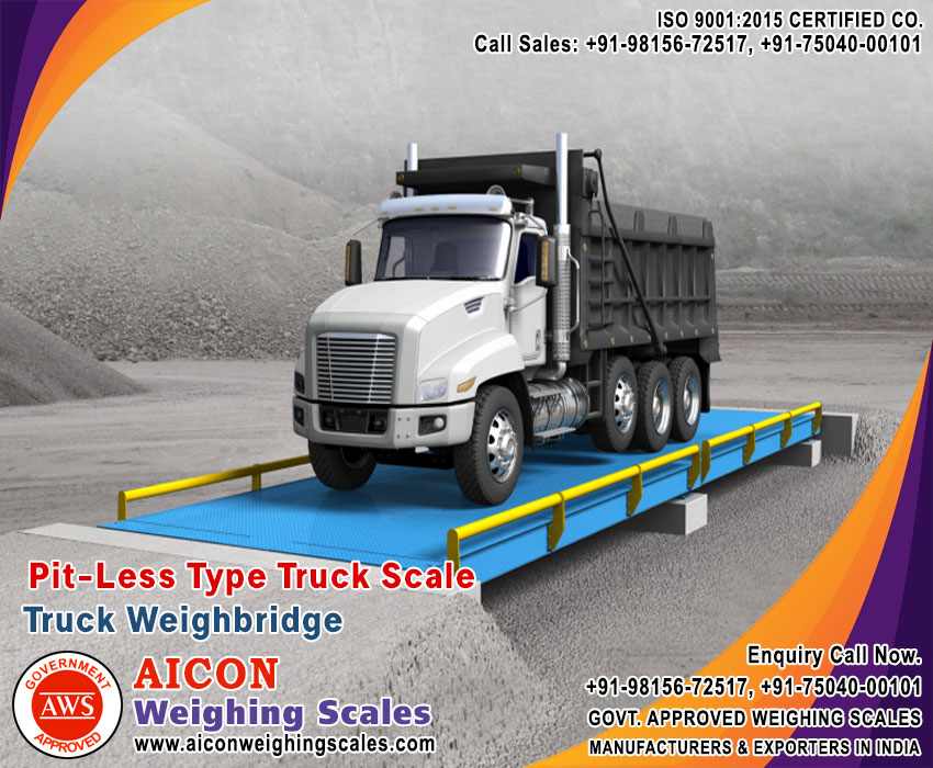 Truck Weighing Scales, Truck Weighbridge, DharamKanta, Industrial Weig
