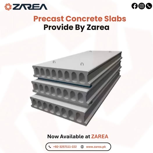 Precast Concrete Slabs || Available at Zarea |||