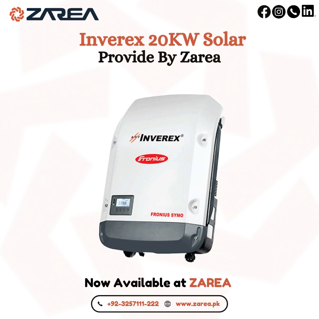 Inverex 20KW Solar On Grid Inverter Available at | ZAREA LTD |