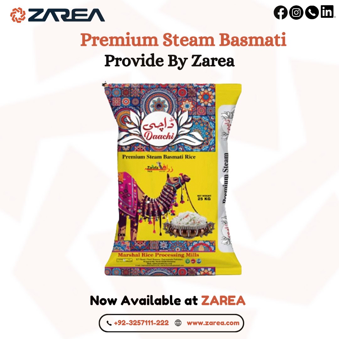 Premium Steam Basmati Daachi 25kg Buy On Zarea