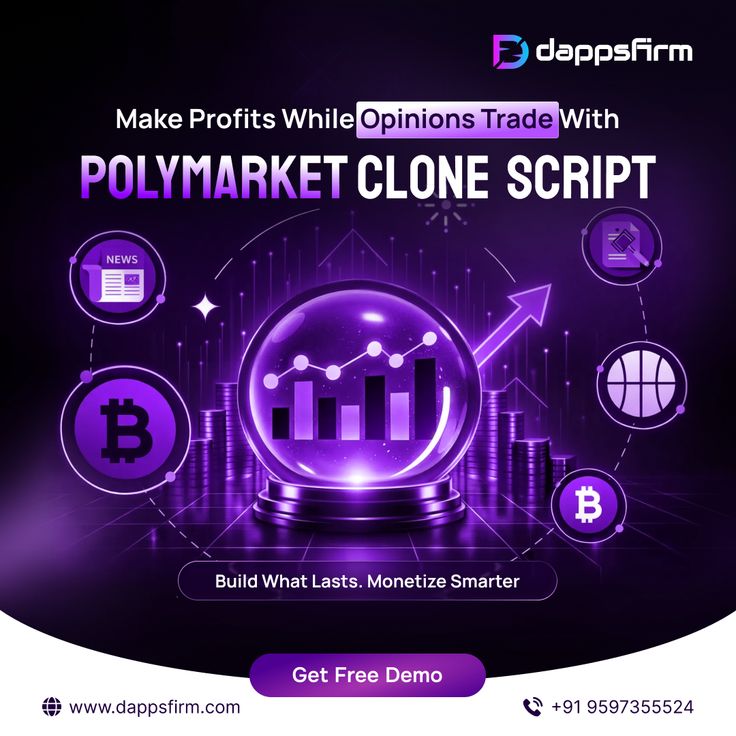 High-Performance DeFi Marketplace Using Polymarket Clone Script