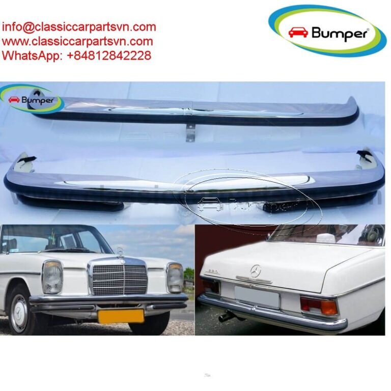 Mercedes W114 W115 Sedan S1 bumpers new