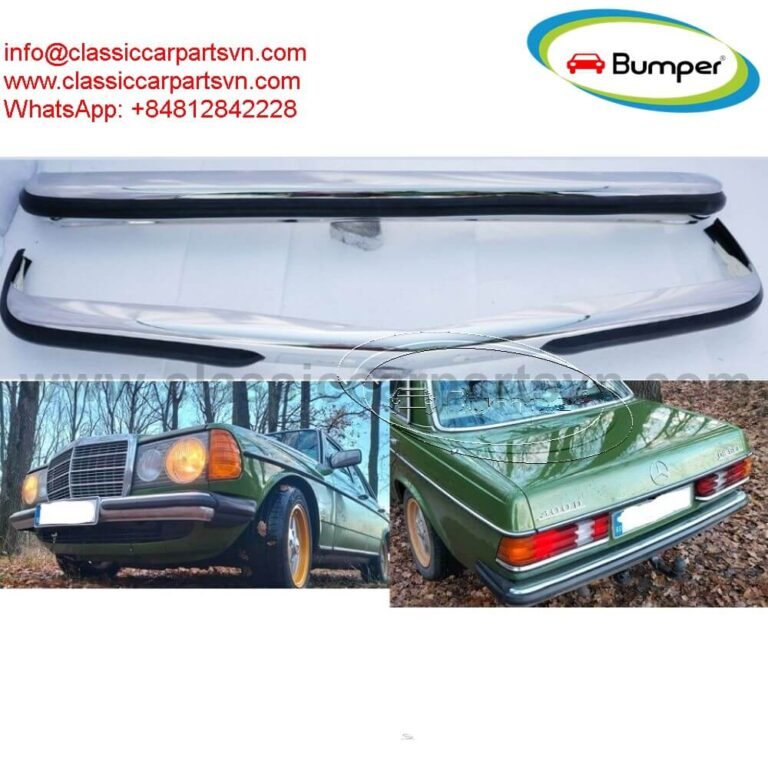 Mercedes W123 sedan bumpers Year 1976–1986