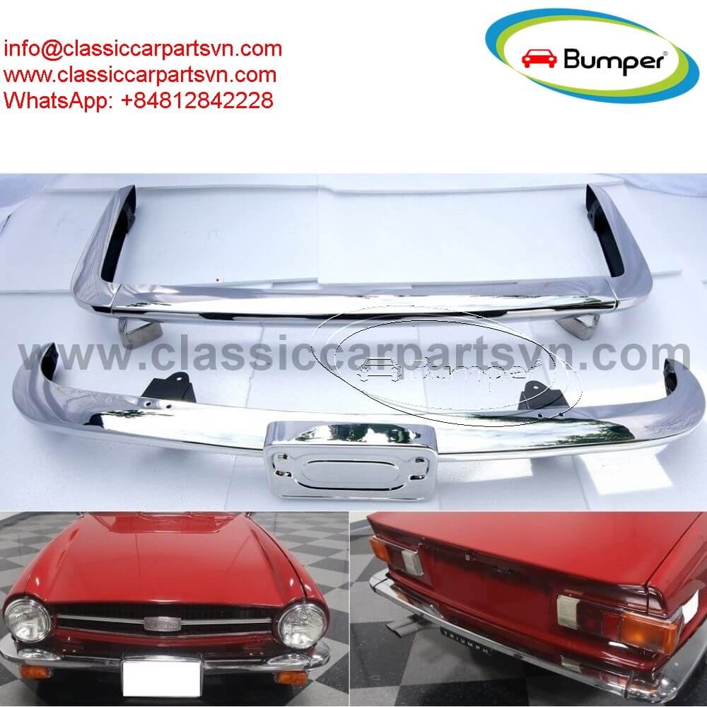 Triumph TR6 Year (1974-1976) bumpers