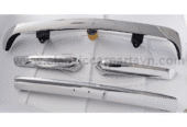 Triumph TR6 Late Year (1974-1976) bumpers no license plate shield