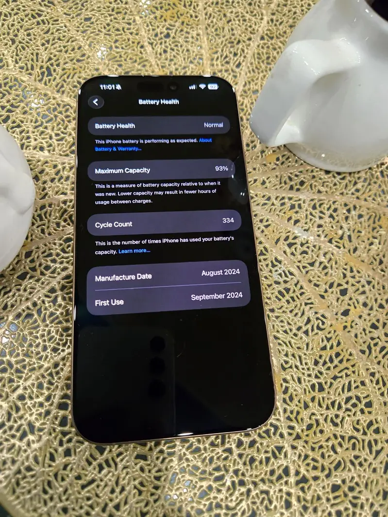 iPhone 16 Pro Max 256GB PTA Approved – 93% Battery | Mobile Ad Pakista