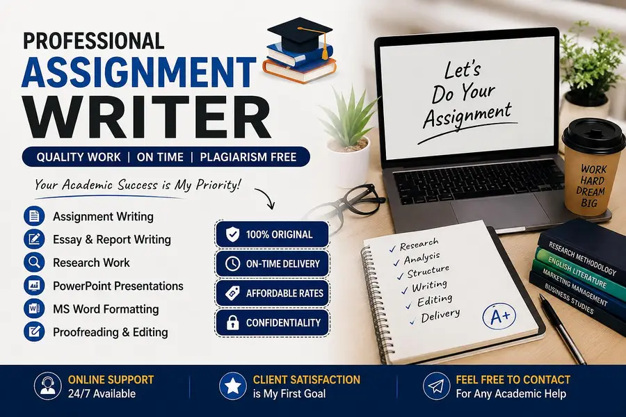Online Assignment Help – Essays, Research Papers & Reports