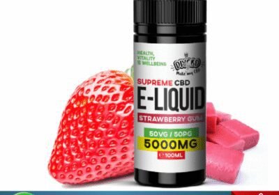 CBD-E-Liquid-10000MG-Strawberry-Gum-Price-In-Pakistan