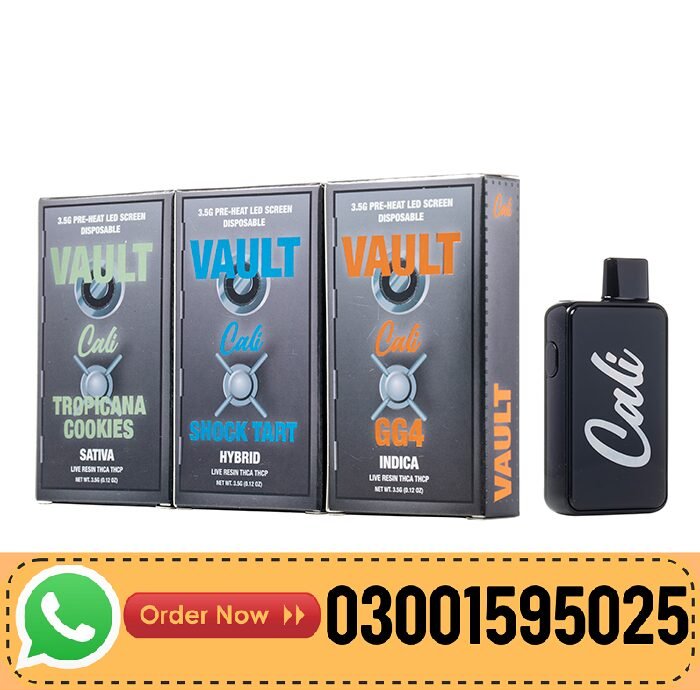 Cali Extrax VAULT Disposable 3.5G In Pakpattan- 03001595025