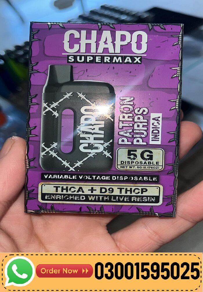 Chapo Extrax Supermax Disposable 5G In Jhelum – 03001595025