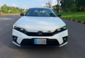2024 White Honda Civic RS for Sale in Pakistan – Burgundy Interior