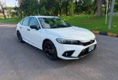 2024 White Honda Civic RS for Sale in Pakistan – Burgundy Interior