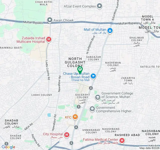 24 Room Hostel Building Available for Rent | Gulgasht Multan